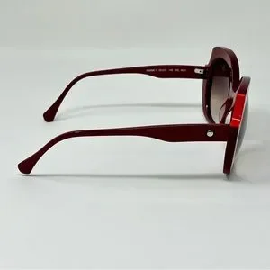 Face a Face Paris POMME 1 Sunglasses Red Pink With Gradient Lenses 55 []21-140mm Face a Face Paris POMME 1 Sunglasses Red Pink With Gradient  main image 3